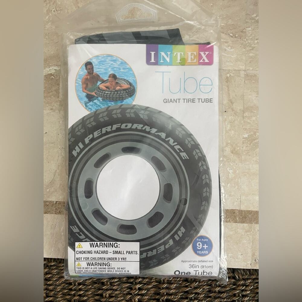 Intex 36” Giant tire tube never opened